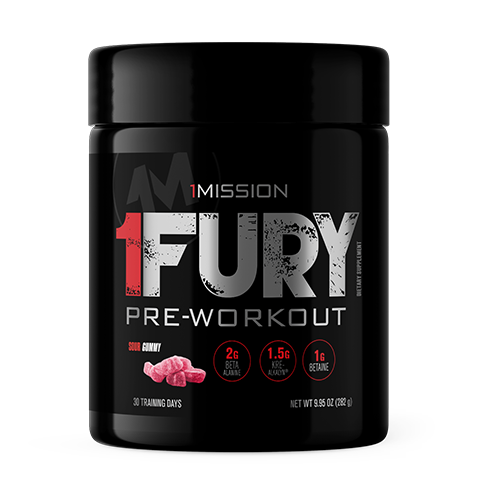 1Fury Pre-Workout Sour Gummy