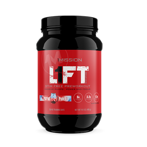 L1FT - STIM FREE PREWORKOUT