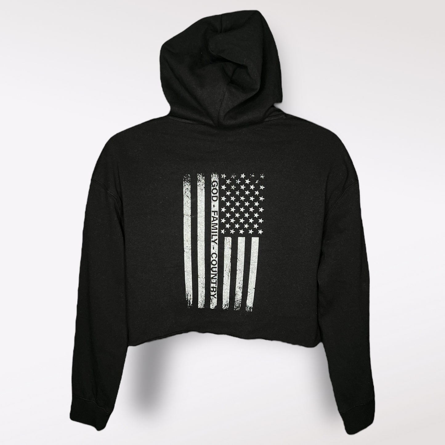 1Mission Womens Crop Hoodie